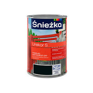 Emalia Farba podkładowa czarna    UREKOR0,8L